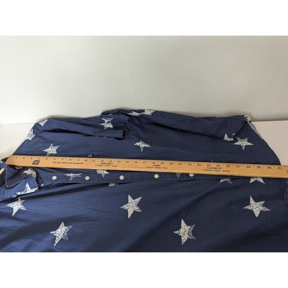 Tackle Tides Mens Stars Shirt XL Button Down Patriotic Dallas Cowboys Texas USA - Picture 10 of 12